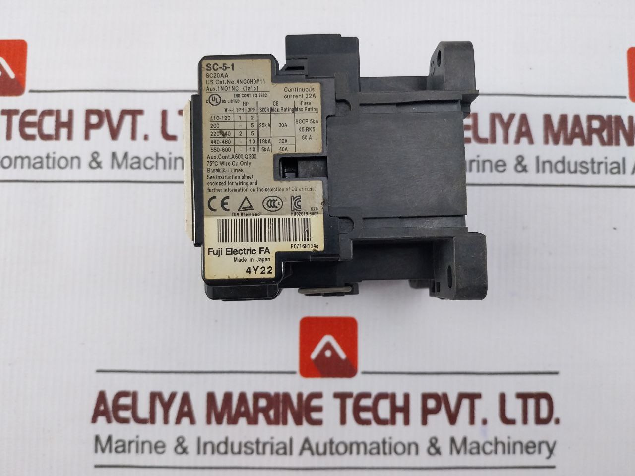 Fuji Electric Sc-5-1 [19] Magnetic Contactor 32A 690V