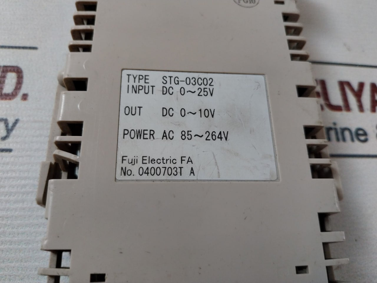 Fuji Electric Stg-03C02 S-series Transducer 85-264 Vac