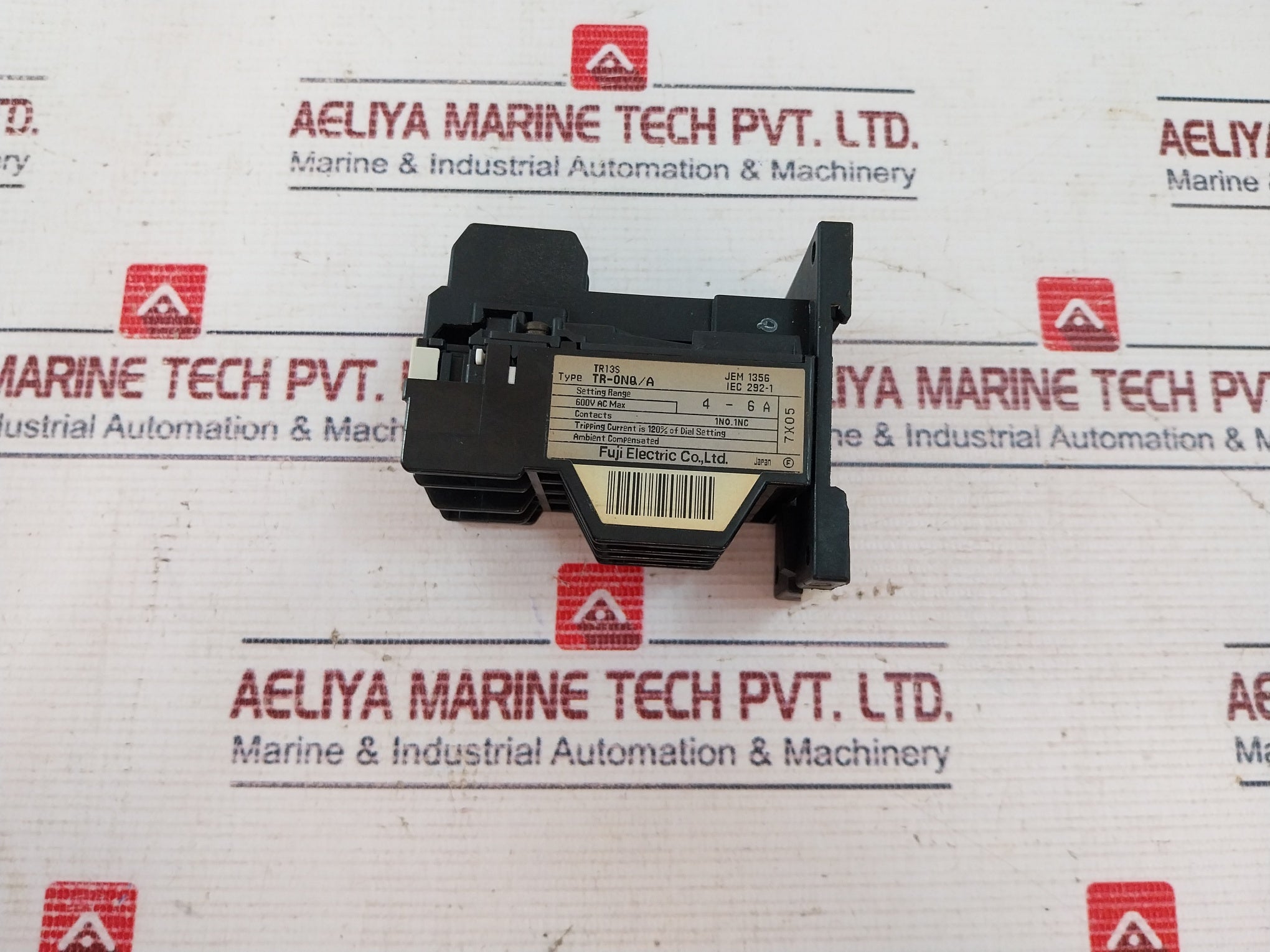 Fuji Electric Tr-0Nq/A Thermal Overload Relay 600V Ac Max 4-6A