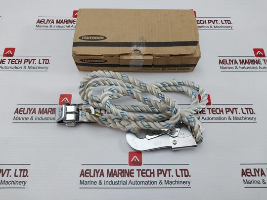 Fujii Denko Fs-109 Rope Grab With Lanyard Snap Hook