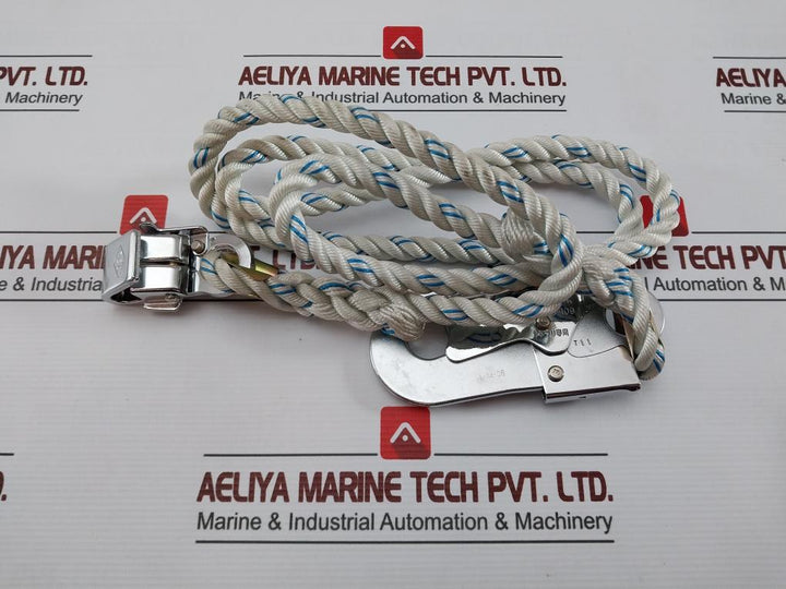 Fujii Denko Fs-109 Rope Grab With Lanyard Snap Hook