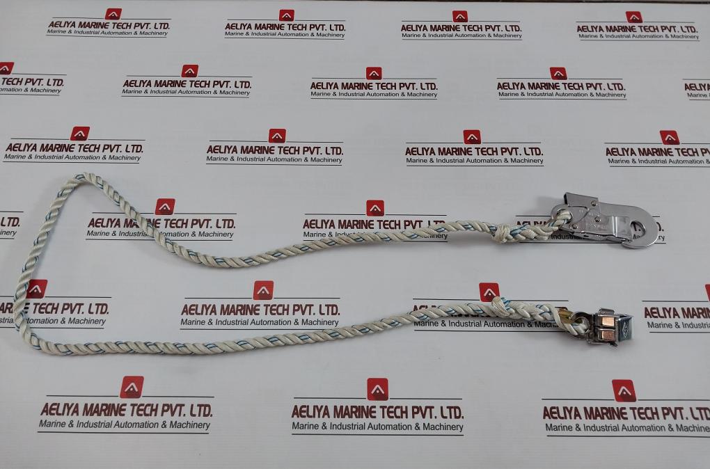 Fujii Denko Fs-109 Rope Grab With Lanyard Snap Hook