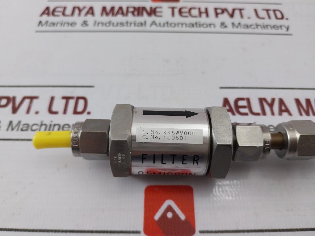 Fujikin 0.5 Micron Filter 100601 6.35 Mm