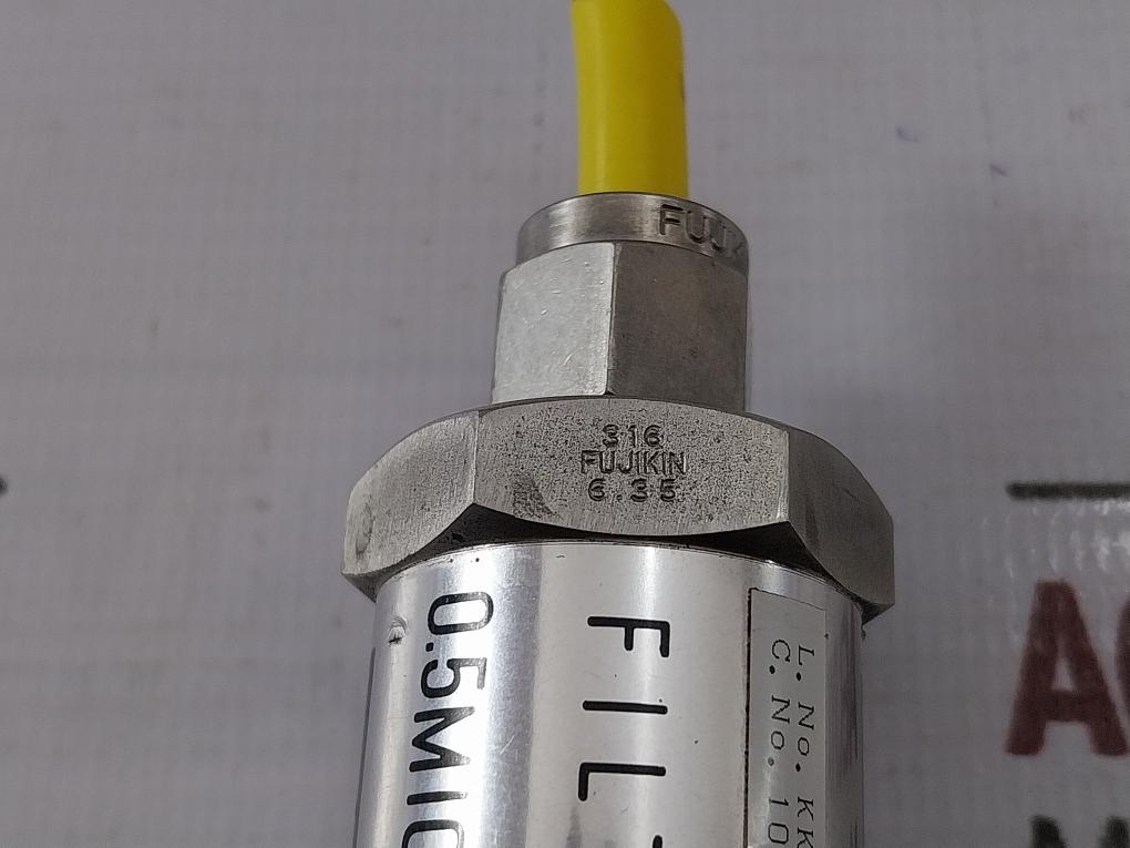 Fujikin 0.5 Micron Filter 100601 6.35 Mm