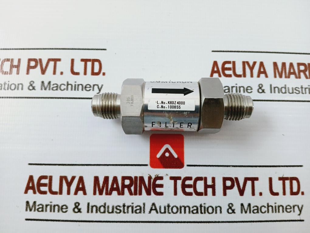 FUJIKIN 0.5 MICRON Micron Filter 100655/100855 316 SS