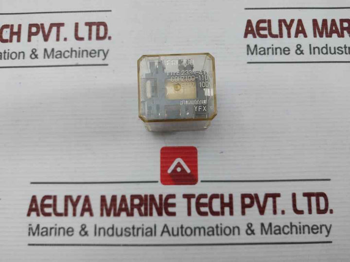 Fujitsu 233N-4T Auxiliary Relay 60Hz 100-110V