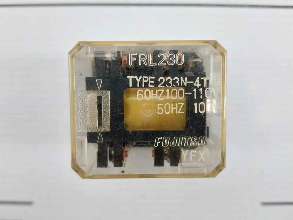 Fujitsu 233N-4T Auxiliary Relay 60Hz 100-110V
