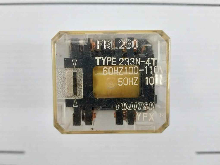 Fujitsu 233N-4T Auxiliary Relay 60Hz 100-110V