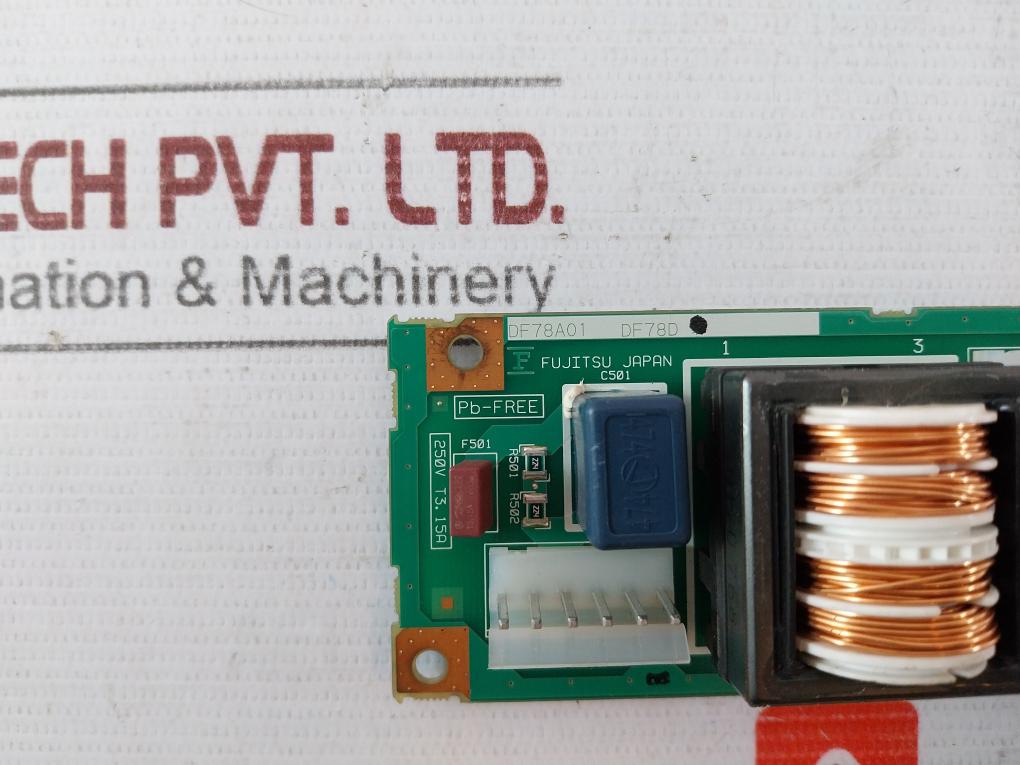 Fujitsu Cp257552-a3/04 Printed Circuit Board 250V T3.15A Df78A01