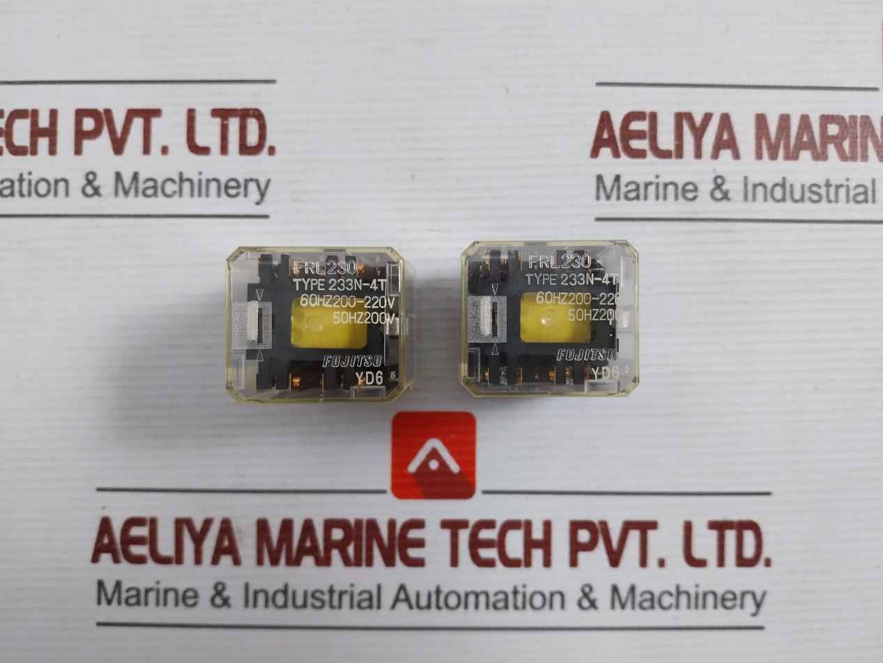 Fujitsu Frl230 Auxiliary Relay Type 233N-4T