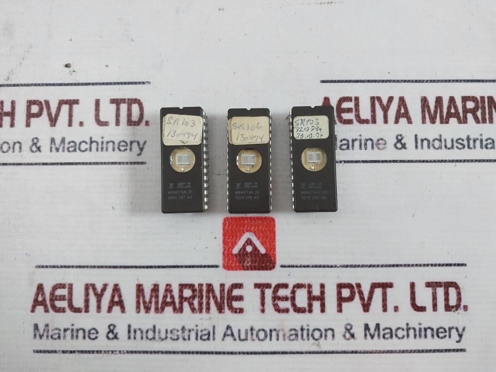 Fujitsu Mbm2764-20 27c64 64kbit Uv Eprom,gold Die X