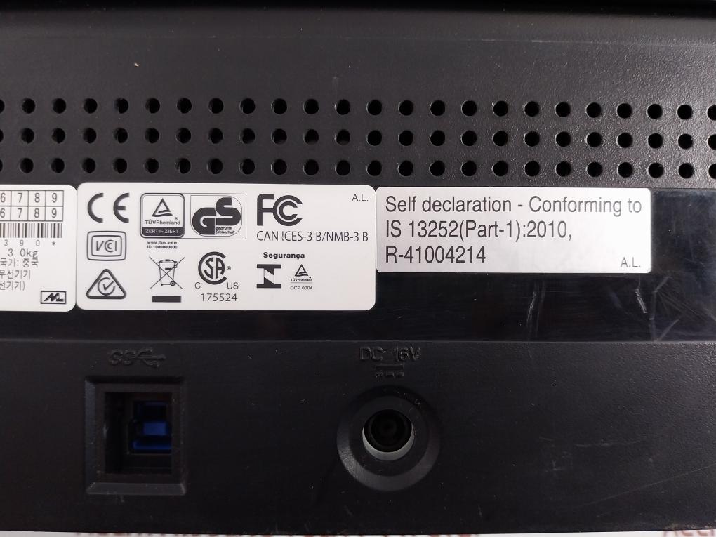 Document Scanner 16V --2.5A Fujitsu Pa03656-b001