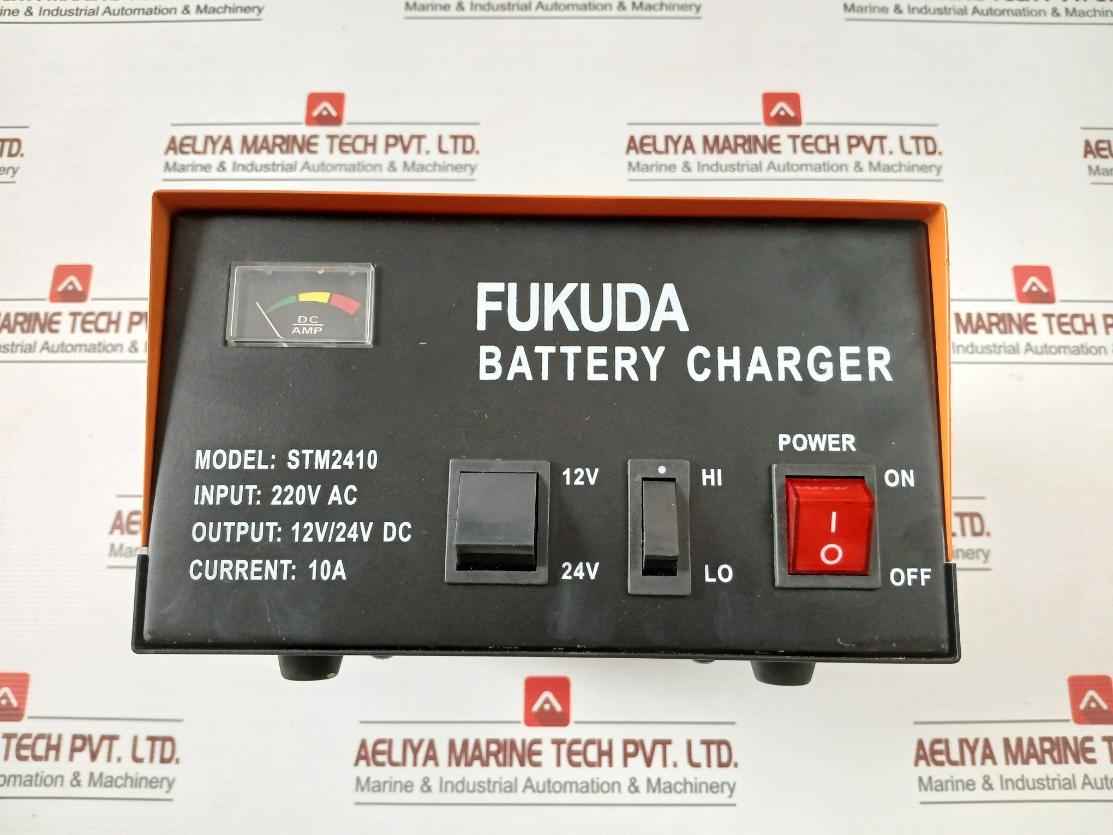 Fukuda Stm2410 Battery Charger Input 220Vac 13Amp 250V