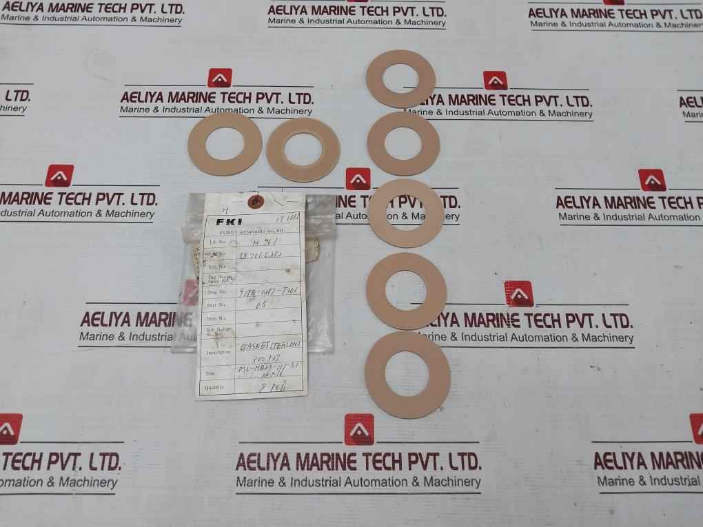 Fukui Seisakusho 34 Safety & Relief Valve M Gasket (Inlet Piece) Kit V7010