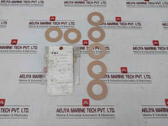 Fukui Seisakusho 34 Safety & Relief Valve M Gasket (Inlet Piece) Kit V7010