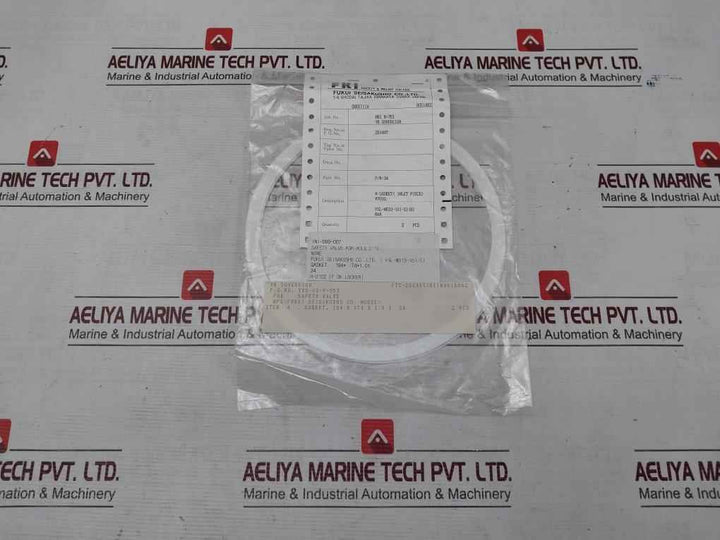 Fukui Seisakusho 34 Safety & Relief Valve M Gasket (Inlet Piece) Kit V7010