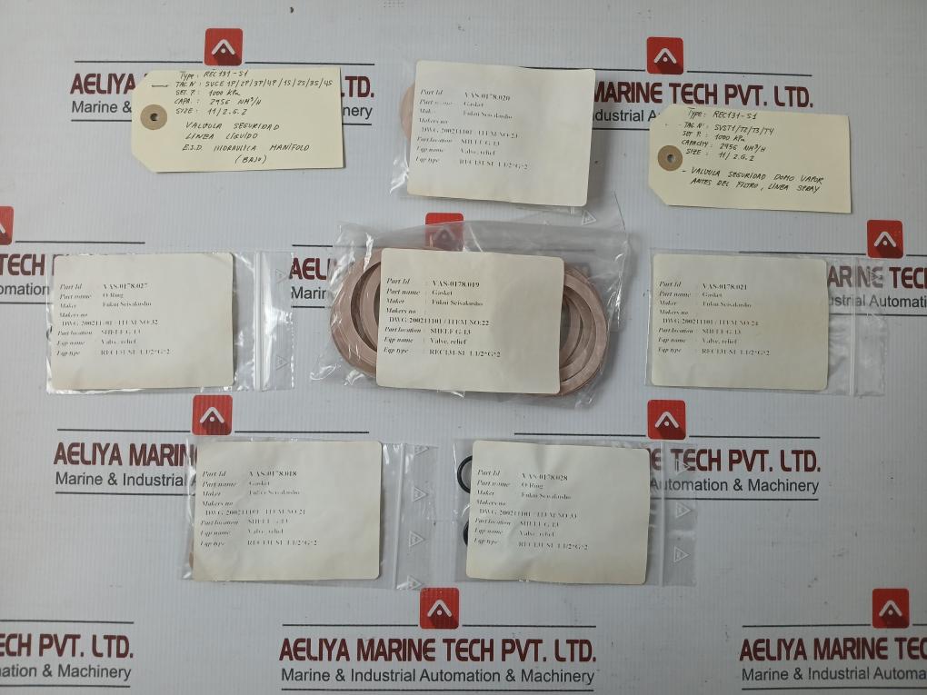 Fukui Seisakusho Relief Valve Repair And Maintenance Kit Rec131-s1
