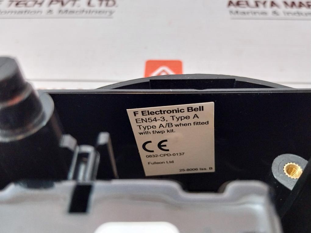 Fulleon Fb/024V/R/Weatherproof Fire Alarm Device-sounder 4094-141 25-35Ma F/024