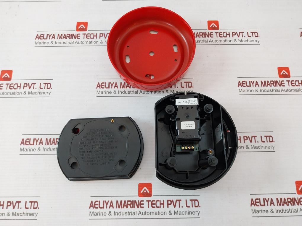 Fulleon Fb/024V/R/Weatherproof Fire Alarm Device-sounder 4094-141 25-35Ma F/024