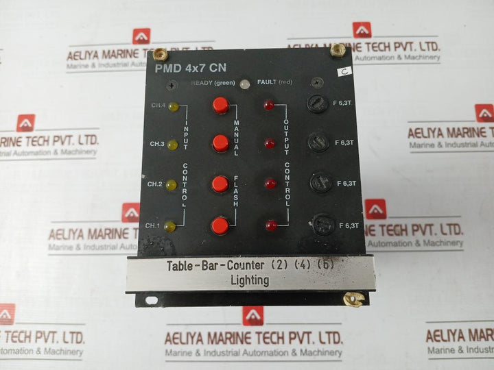 Funa Pmd 4X7 Cn Room Lighting Control Panel Assembly Del 404, P145, P143, P141