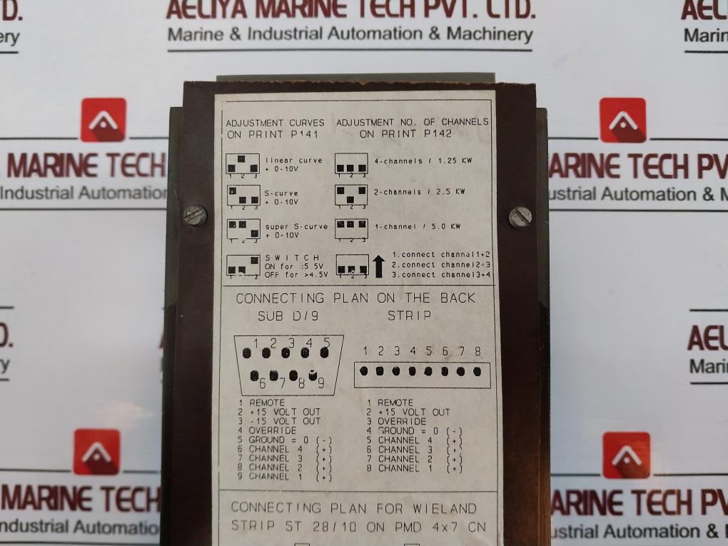 Funa Pmd 4X7 Cn Room Lighting Control Panel Module P143 P141