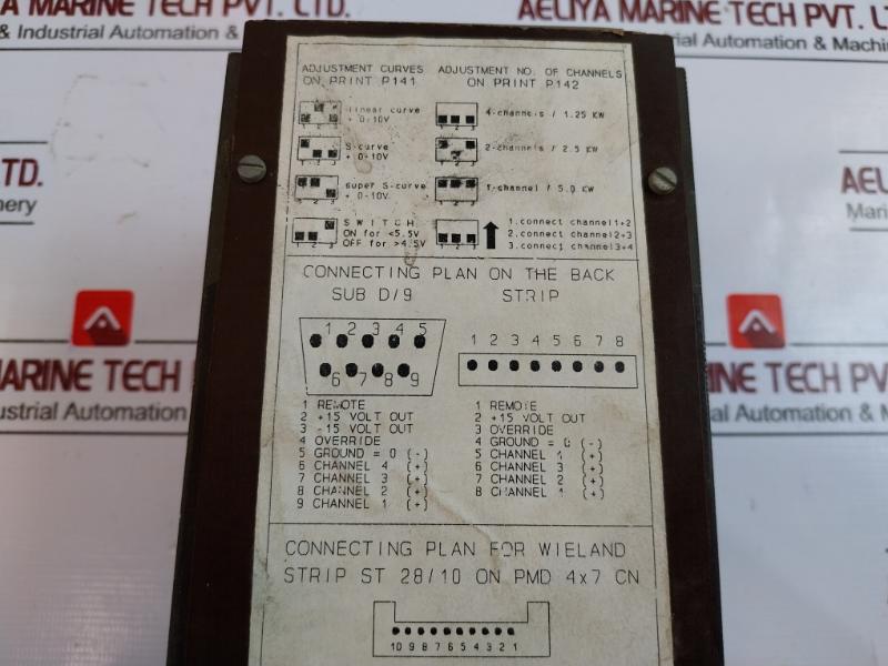 Funa Pmd 4x7 Cn Room Lighting Control Panel Module