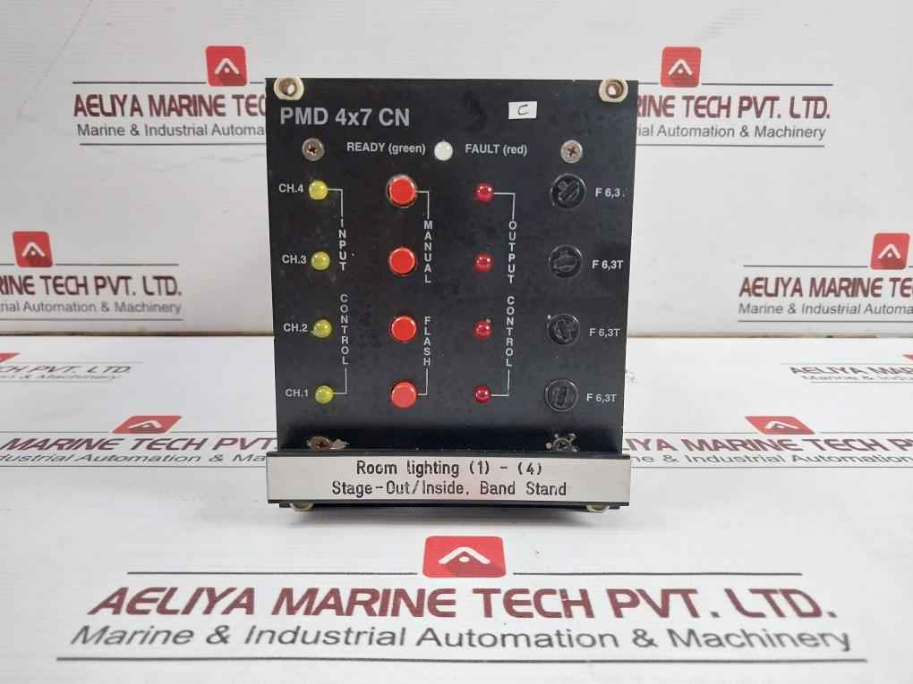 Funa Pmd 4X7 Cn Room Lighting Control Panel Assembly 0.125A