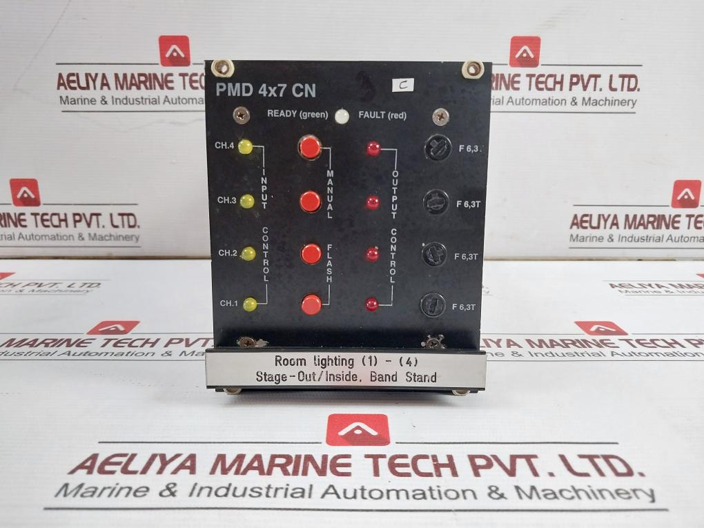 Funa Pmd 4X7 Cn Room Lighting Control Panel Assembly 0.125A