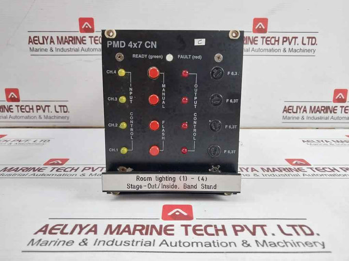 Funa Pmd 4X7 Cn Room Lighting Control Panel Assembly 0.125A