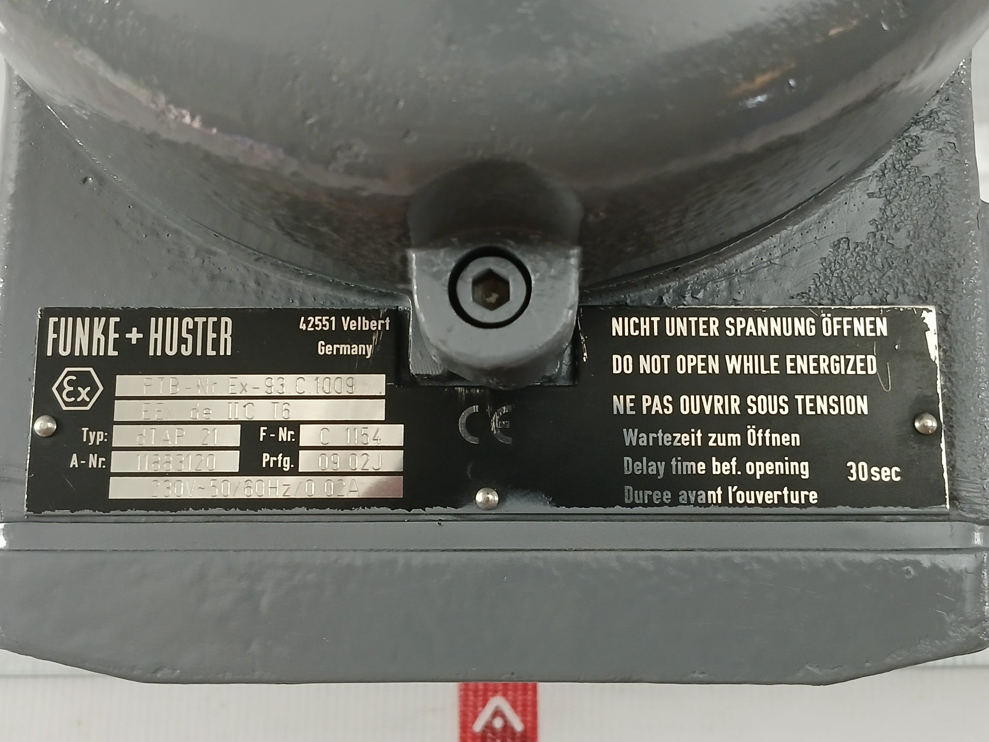 Funke+Huster Dtar 21 Explosion Protected Signaling Unit