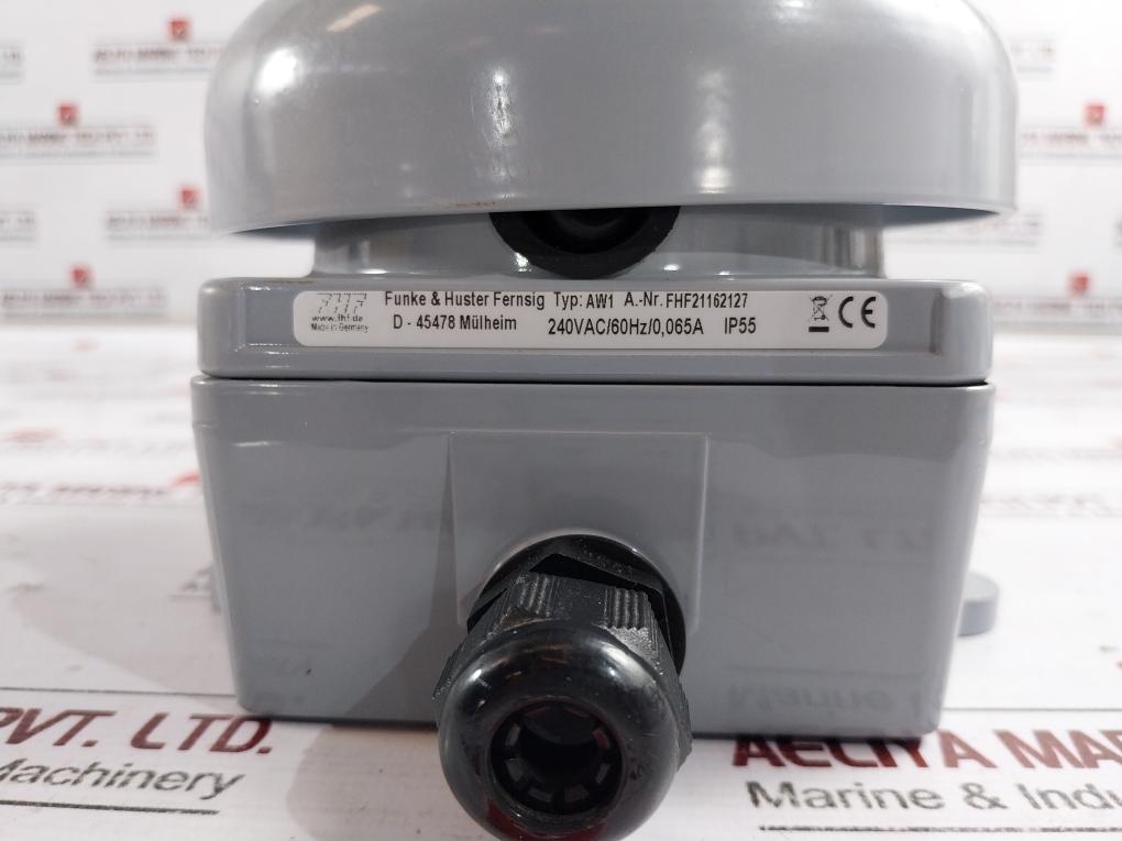 Funke & Huster Fernsig Fhf21162127 aw1 Alarm Bell 240vac 60hz 0.065a Ip55