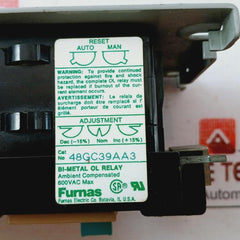 Furnas 14fp32a*91 Bi-metal Overload Relay 600 Vac