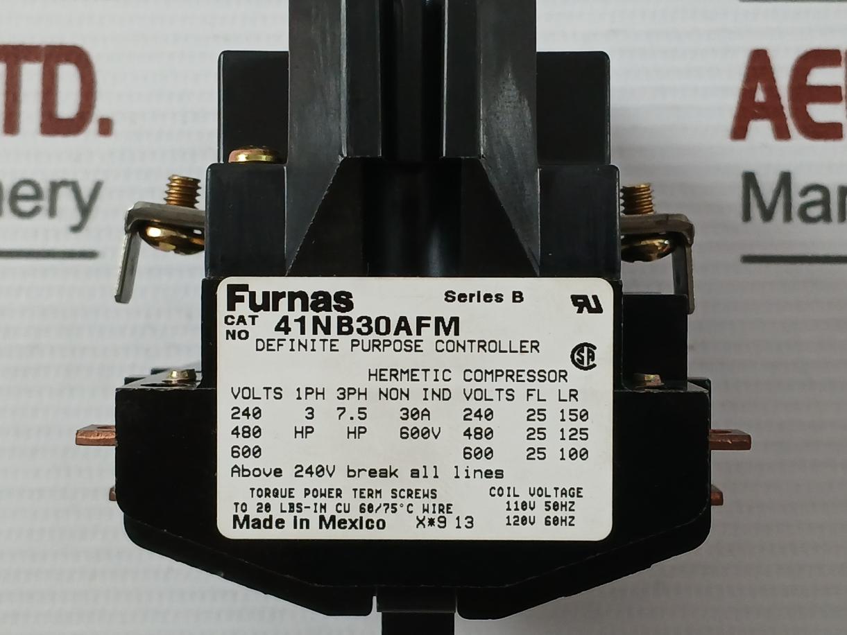 Furnas 41Nb30Afm Definite Purpose Controller 3-pole
