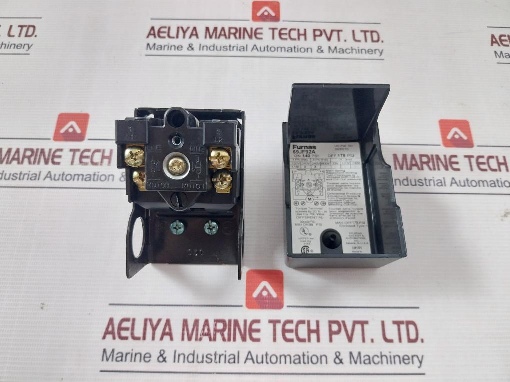 Furnas 69Jf92A Pressure Switch Us Pat-no 5530215