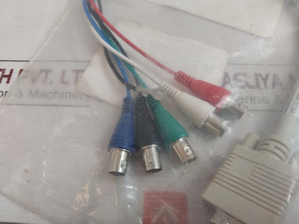 Furuno 001-235-030-00 Connector Assembly Bncx5-dsub15-l400, 24S0250-1