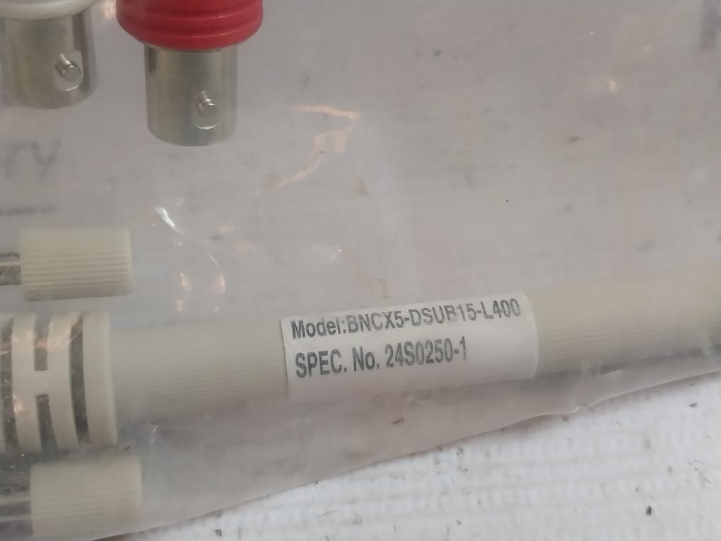 Furuno 001-235-030-00 Connector Assembly Bncx5-dsub15-l400, 24S0250-1