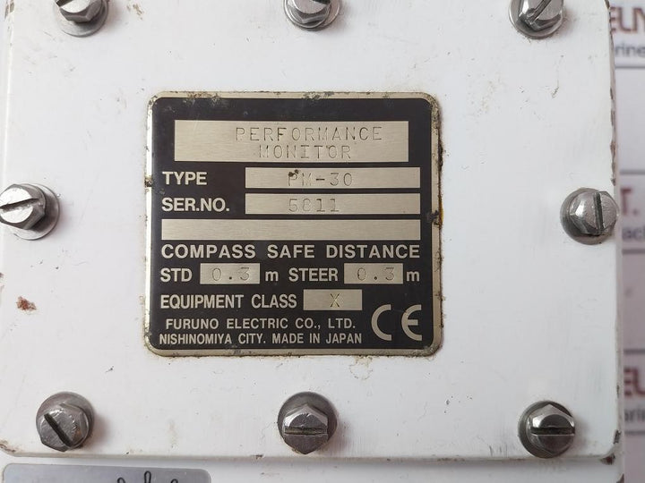 Furuno Electric Pm-30 Performance Monitor