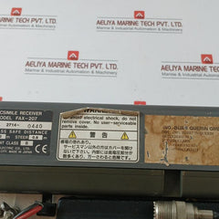 Fax-207 Facsimile Receiver Furuno