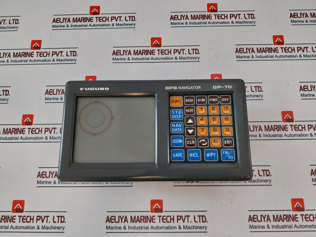 Furuno Gp-70 Gps Navigator Display Unit Gpr -015