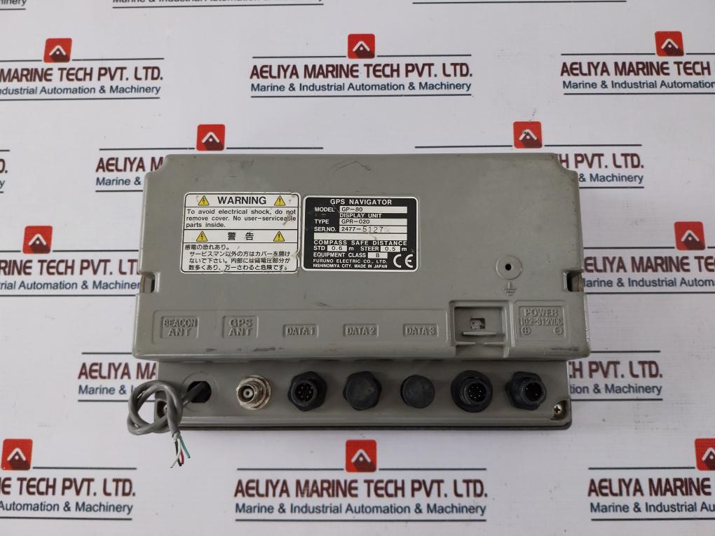 Furuno Gp-80, Gpr-020 Gps Navigator Display Unit