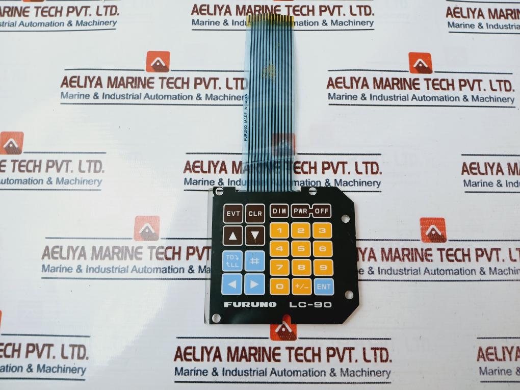 Furuno Lc-90 (Part Only) Membrane Switch Keypad Keyboard