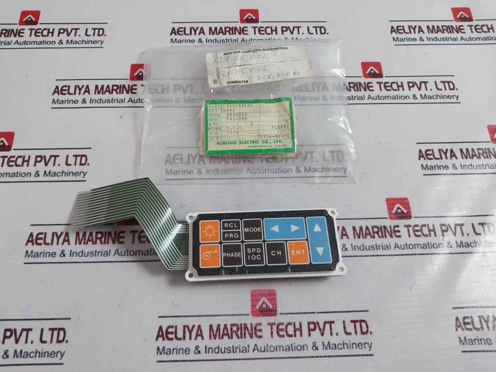 Furuno Weatherfax 000108126 Key Board 08S0050 (Fax-208)