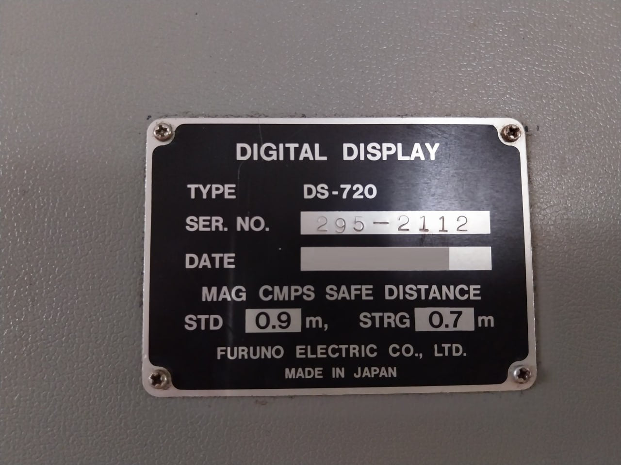 Furuno Ds-720 Digital Display