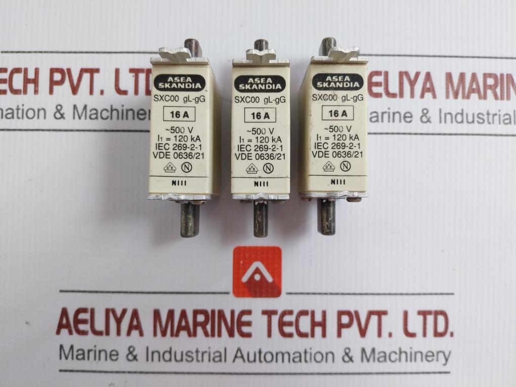 Fuse Link Sxc00 Gl-gg Asea Skandia 16A 500V