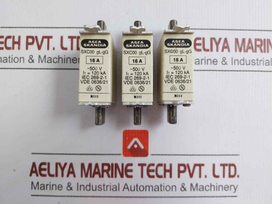 Fuse Link Sxc00 Gl-gg Asea Skandia 16A 500V