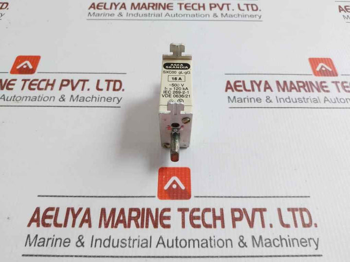 Fuse Link Sxc00 Gl-gg Asea Skandia 16A 500V