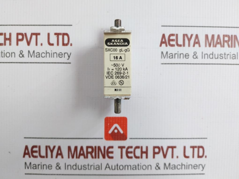 Fuse Link Sxc00 Gl-gg Asea Skandia 16A 500V