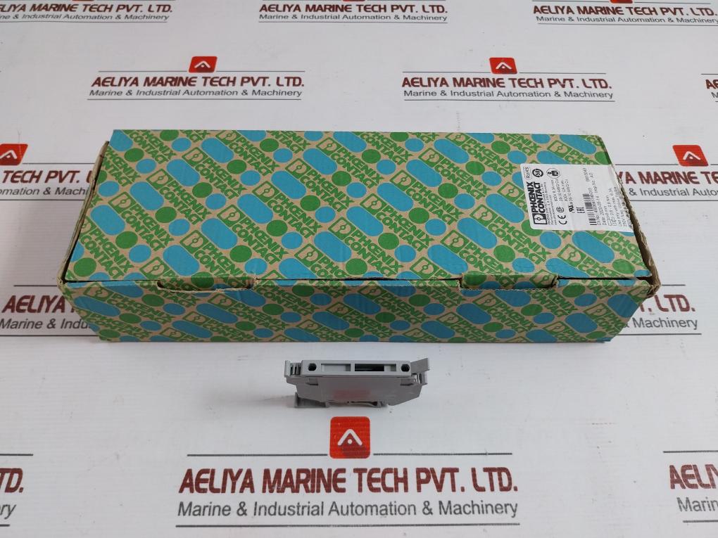 Fuse Modular Terminal Block 800V 4Mm2 Part No. Uk5-hesi Phoenix Contact (1 Box=50 Pcs)