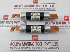 Lot of 2X FUSETRON FRN-R-100 Dual-Element Time-Delay Fuse 250V AC