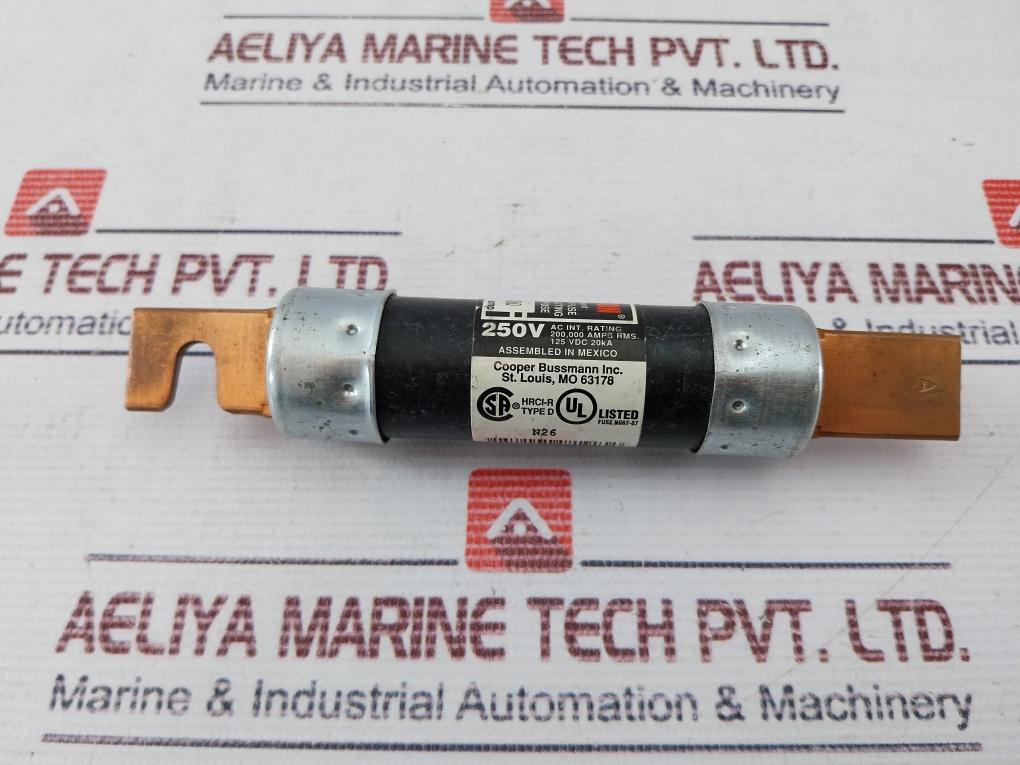 Lot of 2X Fusetron Frn-r-100 Dual-element Time-delay Fuse 250v